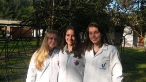 Nomes: Bruna Ruschel; Giovanna Pierezan; Eliana Hoffmeister.